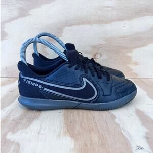 Nike - Tiempo Legend 9 - Soccer - Black - Kids Little Boy's - 2.5Y - DA1332-004